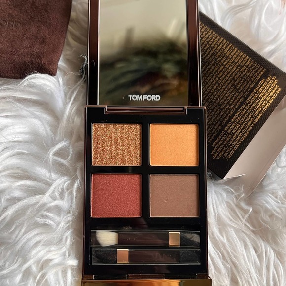 Tom Ford Quad Eyeshadow Palette 26 Leopard Sun - Picture 1 of 9